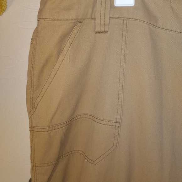 ASOS Plus Khaki Carpenter Pants NWT 22 - Picture 9 of 9